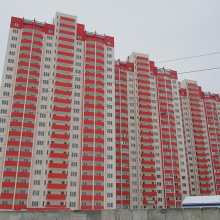 Хід будівництва ЖК Олімпійський, 1-3 будинки, лютий 2017