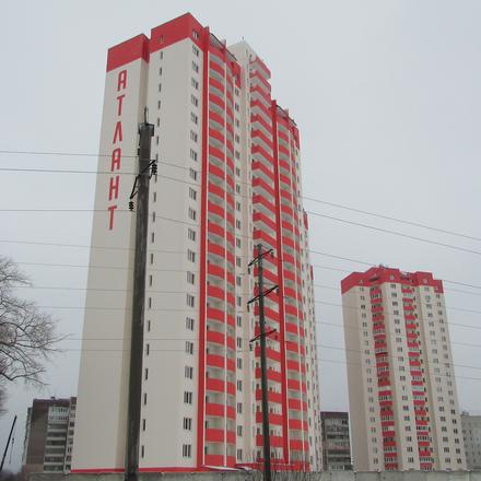 Хід будівництва ЖК Олімпійський, 1 будинок, лютий 2017