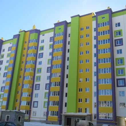 Хід будівництва ЖК Щасливий на Яблуневій, 3 будинок (вул. Яблунева, 13в, 13г), лютий 2017