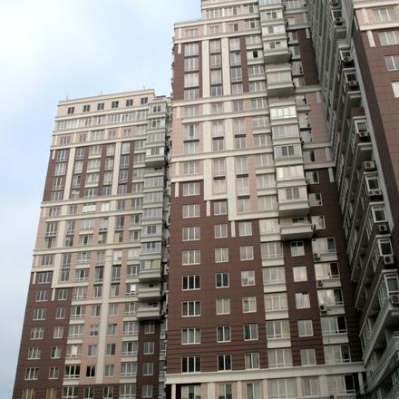 Хід будівництва ЖК Гольфстрім, 2 будинок (секції 2-4), лютий 2017