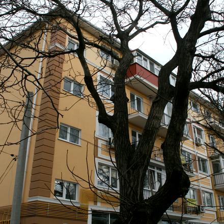 Ход строительства ЖК Уютный дом, 1 дом, февраль 2017