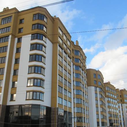 Ход строительства ЖК Счастливый на Петропавловке, 7 дом (ул. Соборная, 14 а,б,в), февраль 2017