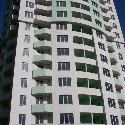 Ход строительства ЖК Одиссей СМУ-11, 1 очередь (секция А), февраль 2017