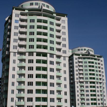 Ход строительства ЖК Одиссей СМУ-11, 1 очередь (секции А, Д), февраль 2017