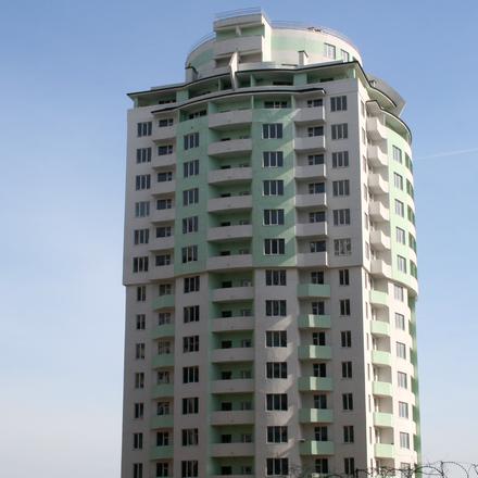 Ход строительства ЖК Одиссей СМУ-11, 1 очередь (секция Д), февраль 2017