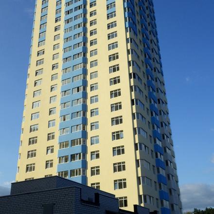 Ход строительства ЖК Парковые озера, 3 очередь (дом 7), август 2014