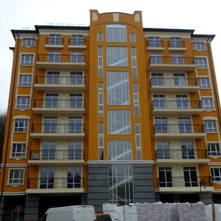 Ход строительства ЖК Подол Градъ, 4 дом (ул. Дегтярная, 25), февраль 2017