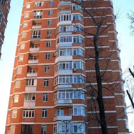 Ход строительства ЖК Романовский, 1 дом, март 2017
