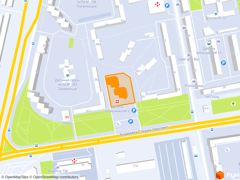 просп. Академика Глушко, 32а