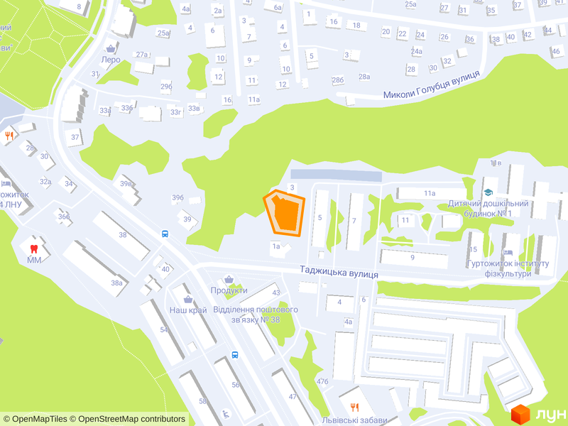 вул. Таджикська, 1