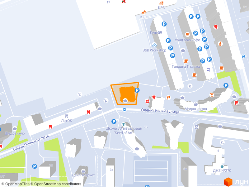 вул. Олени Пчілки, 6