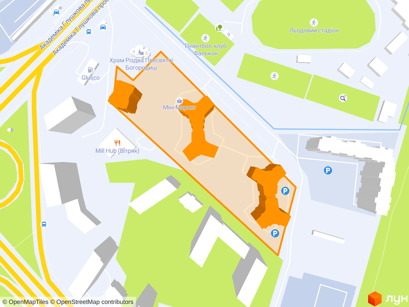 ЖК Академіка Глушкова, 92б