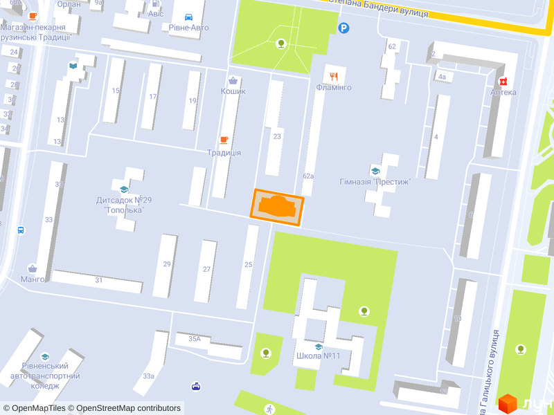 вул. Відінська, 23а