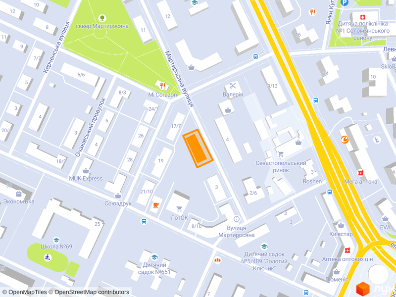 вул. Сергія Берегового (Мартиросяна), 5