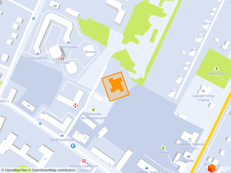 вул. Тараса Шевченка, 4б