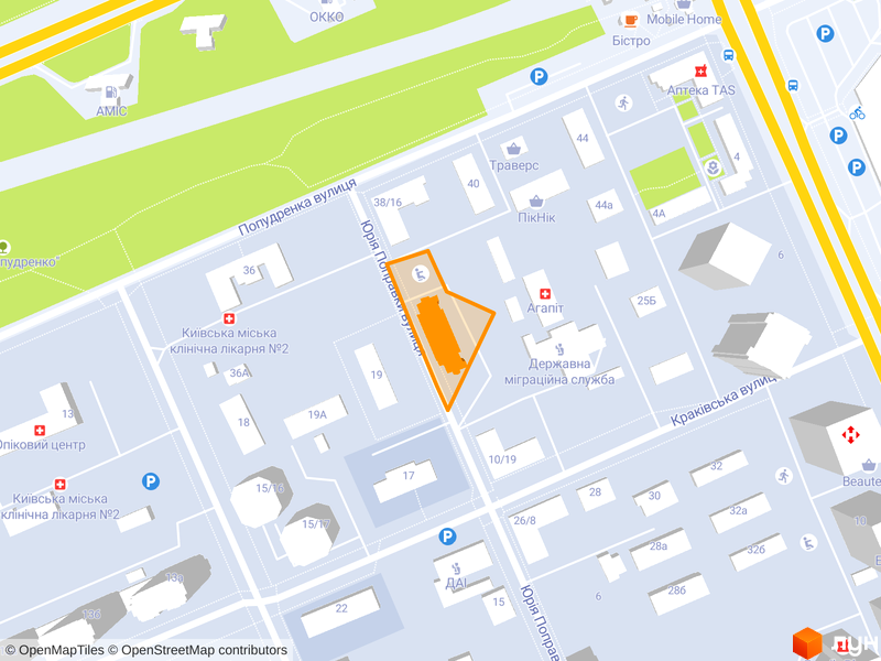 вул. Юрія Поправки (Миколи Лебедєва), 14