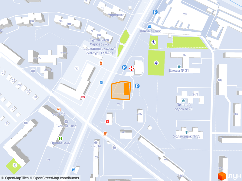 вул. Гвардійців-Широнінців, 28а