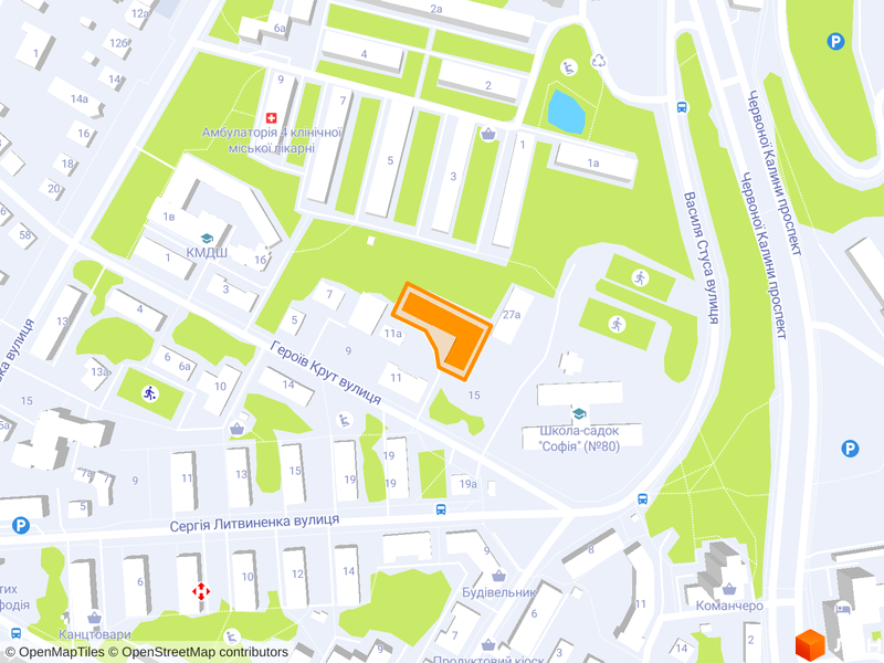 вул. Героїв Крут, 11б