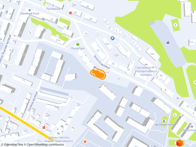 вул. Золота, 15а