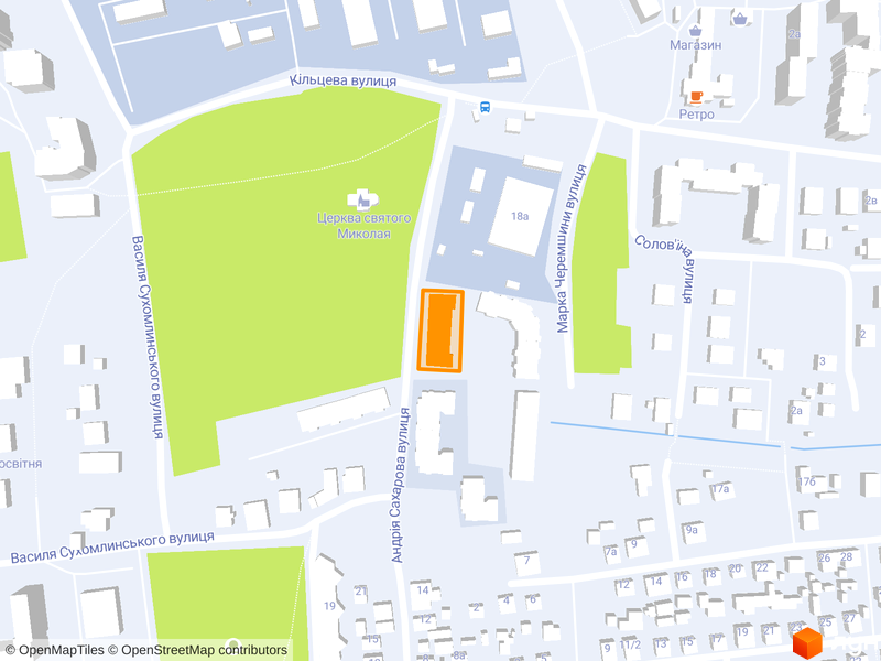 вул. Сахарова