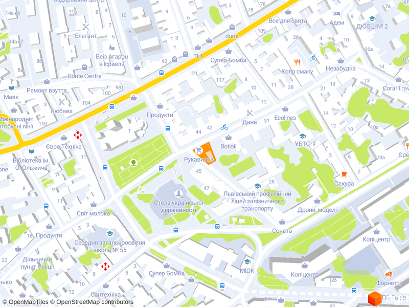 вул. Шептицьких, 44