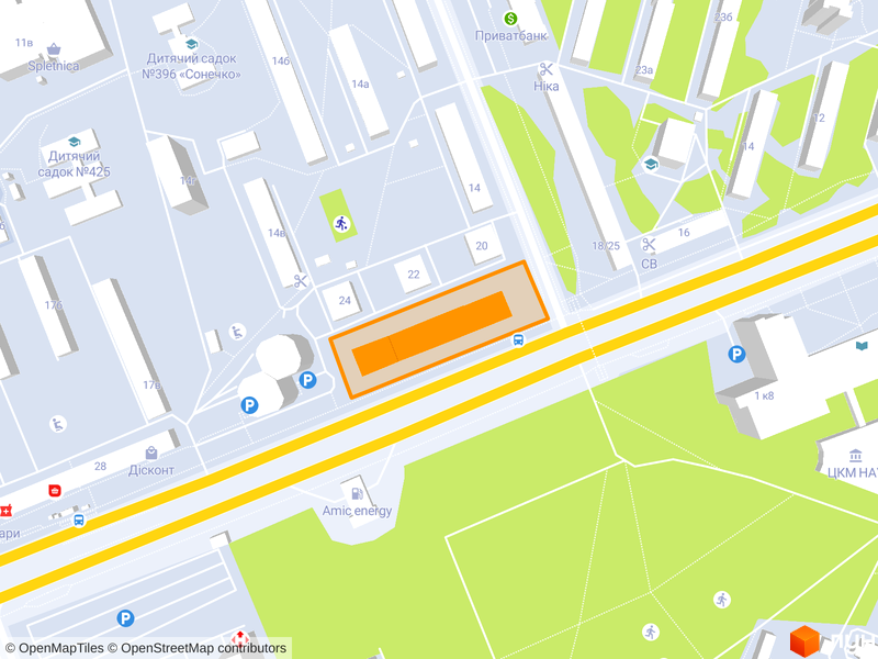 просп. Любомира Гузара (Космонавта Комарова), 20а