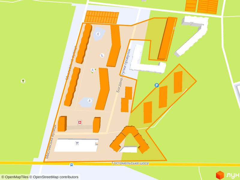 ЖК Park Town генплан