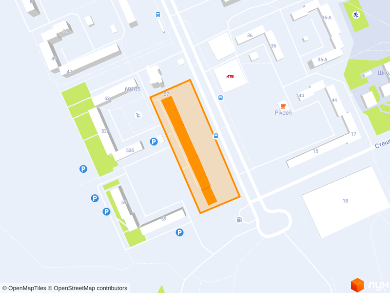 вул. Володимира Українця (Новокузнецька), 72-75