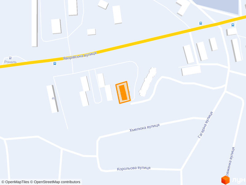 ул. Коцюбинского, 1