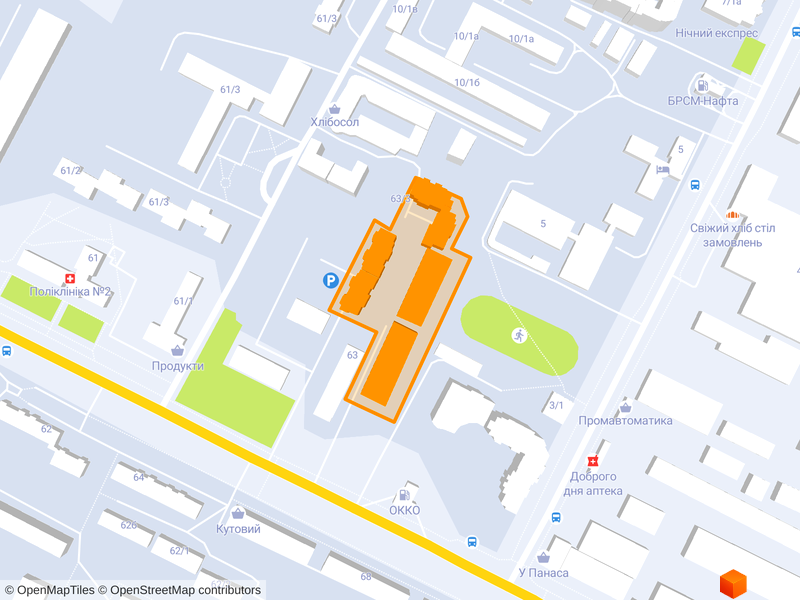 просп. Мира, 63а, б, в