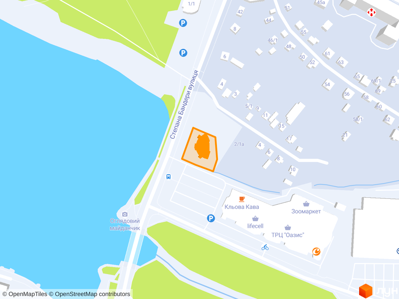 вул. Бандери (Рибалко), 2/1