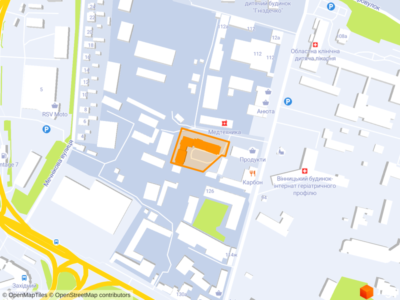 вул. Хмельницьке шосе, 122а