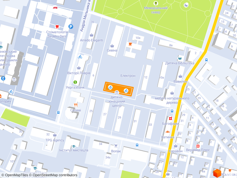 вул. Української Перемоги (Сахарова), 27б