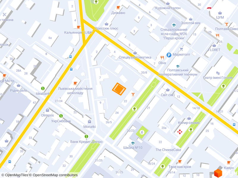 вул. Котляревського, 22в