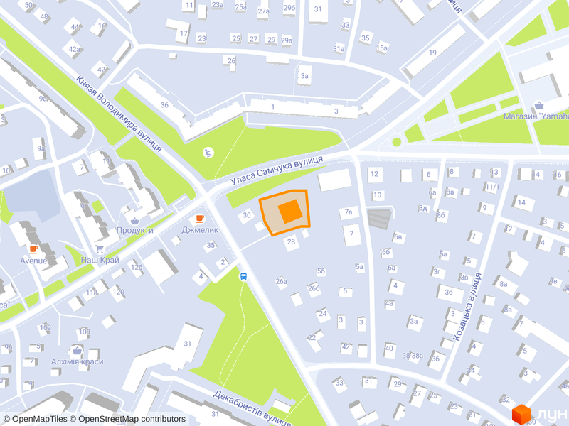 вул. Кн. Володимира, 28б