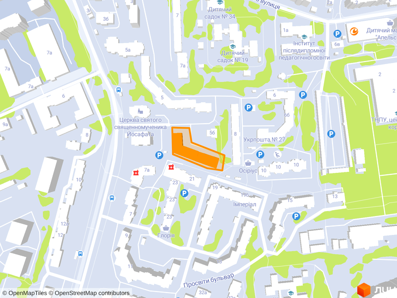 вул. Володимира Лучаковського / Надзбручанська