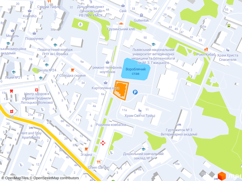 ул. Тершаковцев, 1