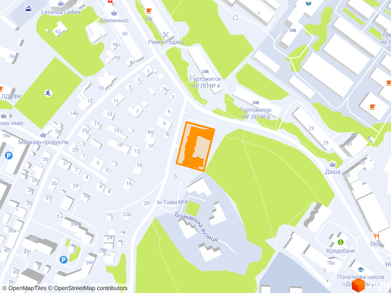 вул. Сахарова / вул. Бойківська