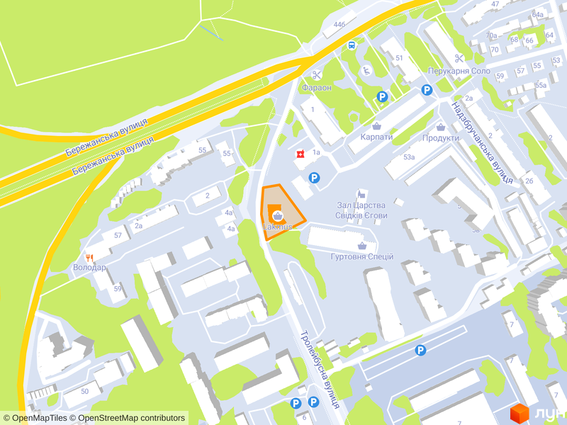 вул. Тролейбусна