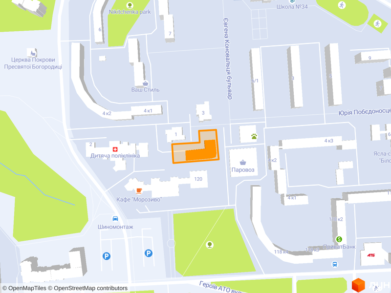 бул. Маршала Конєва, 1б