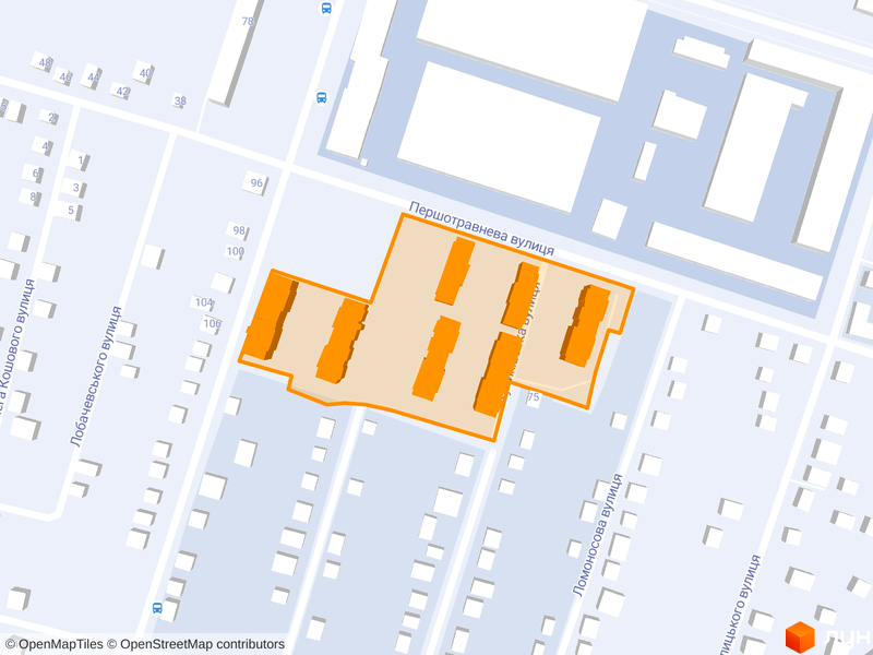 вул. Чорновола / вул. Першотравнева