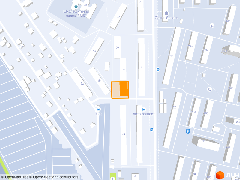 вул. Академіка Туполєва, 5а