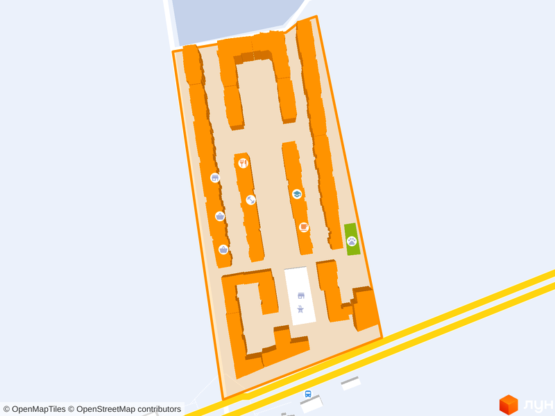 Житлове містечко ARTVILLE генплан