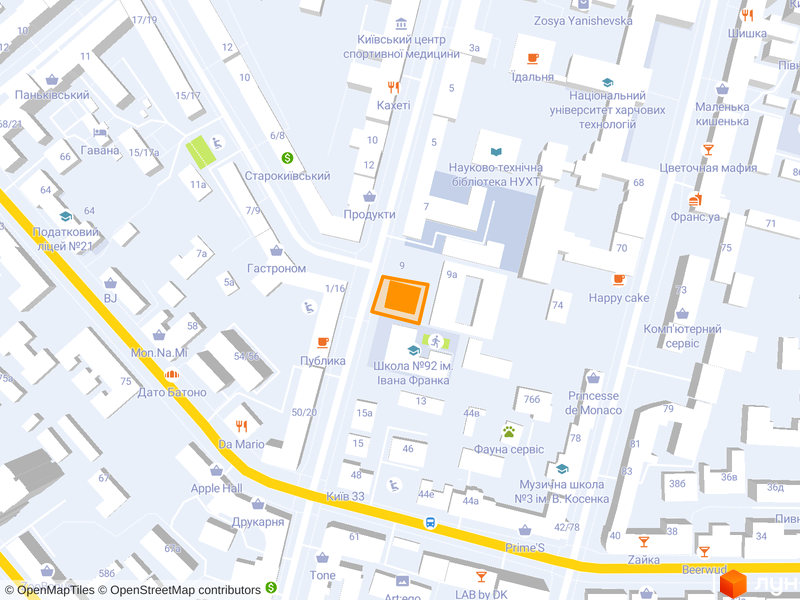 Клубний будинок Tarasovskiy Apartments