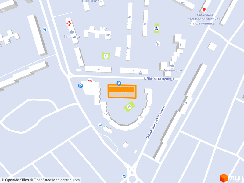 вул. Людвіка Заменгофа (Благоєва), 1