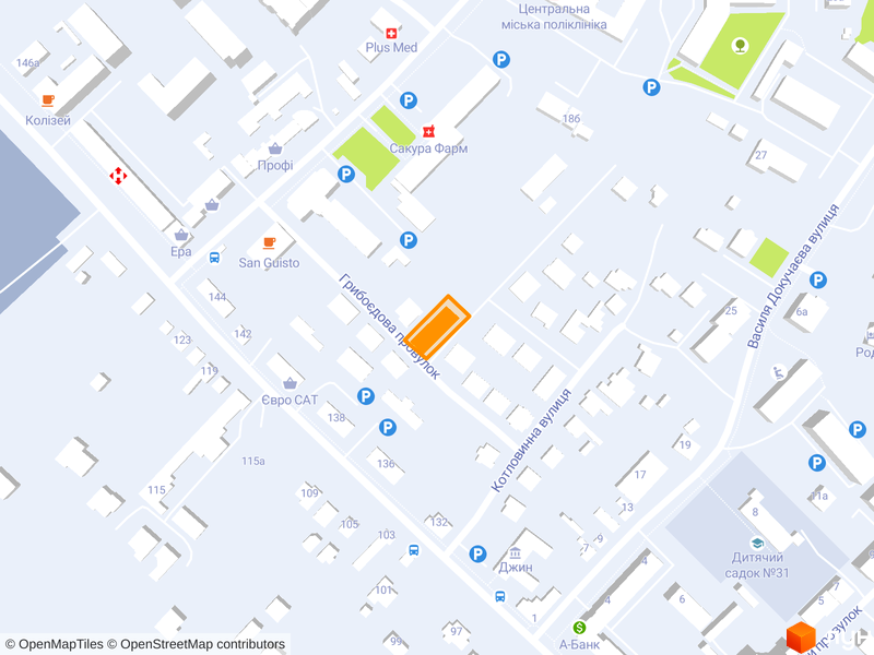 вул. Миколи Амосова (Грибоєдова)