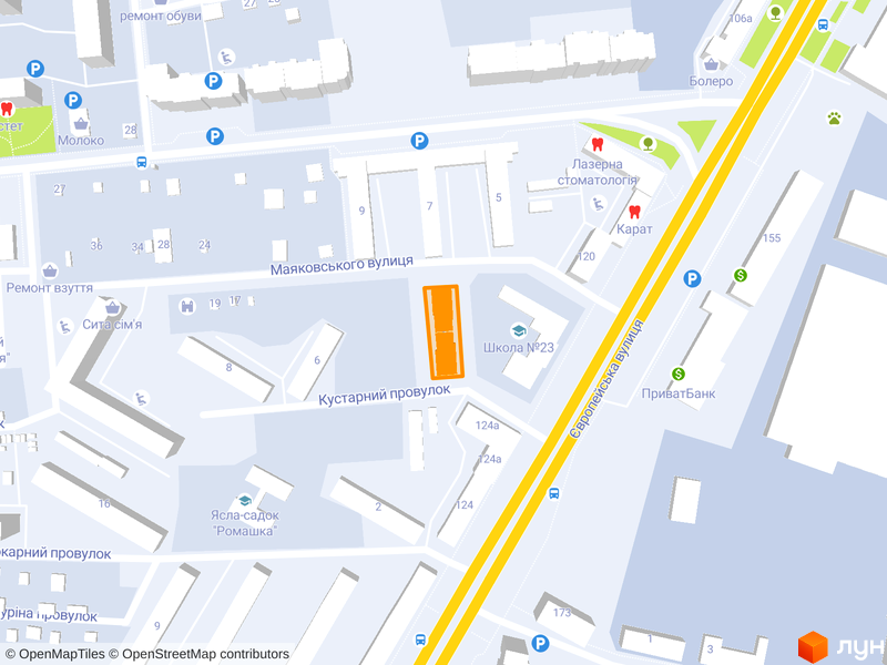 вул. Павла Чубинського (Маяковського), 3