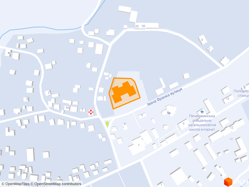 вул. Івана Франка, 1