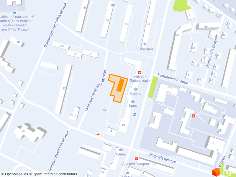 вул. Житомирська, 45