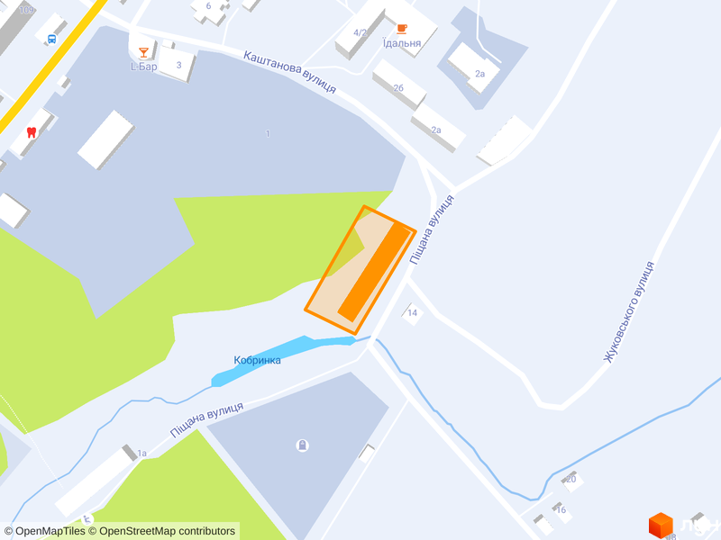 вул. Піщана, 1б